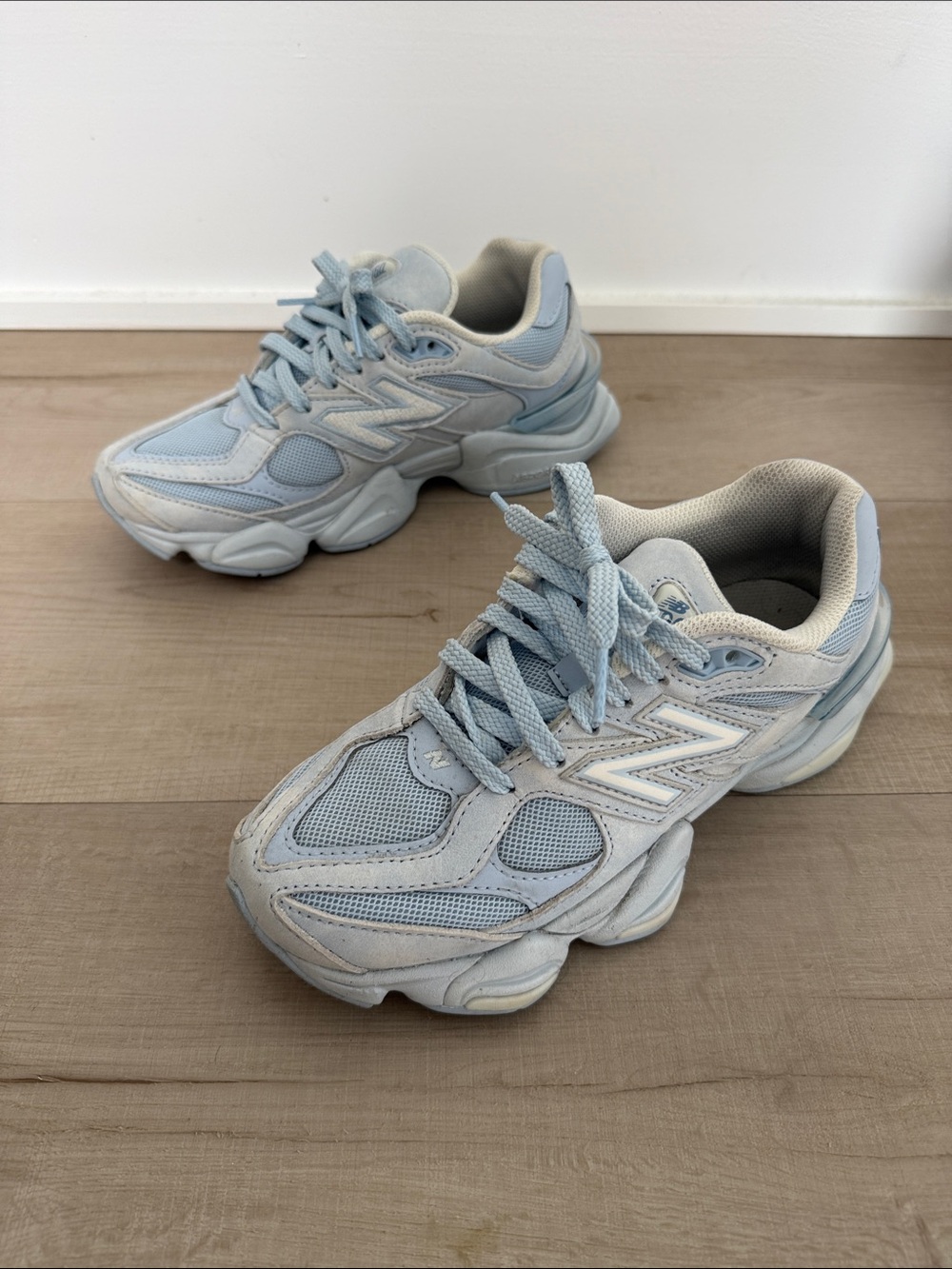 New Balance 9060 - U4.5/W6 - Sea Salt Oxford Blue - Picture 7 of 7
